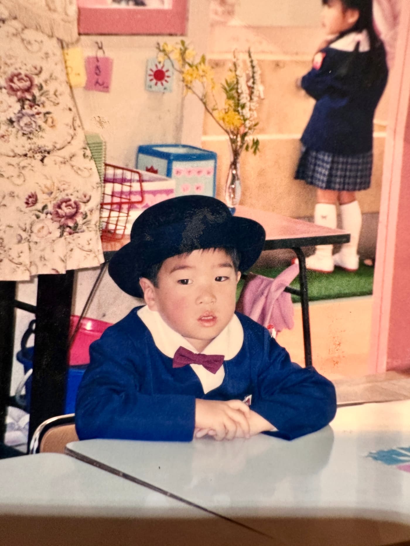 Shunsuke as a child