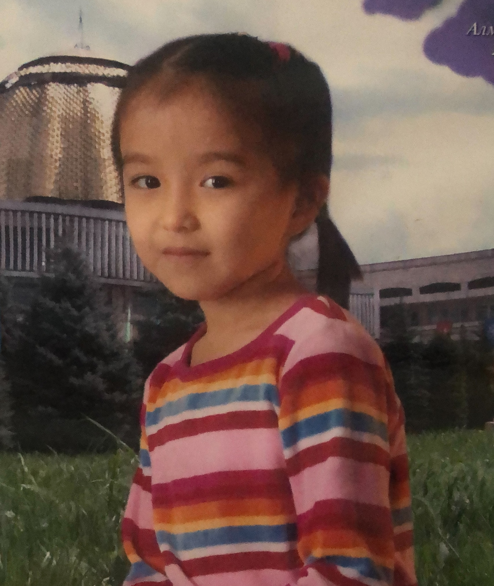 Gulkhan as a child