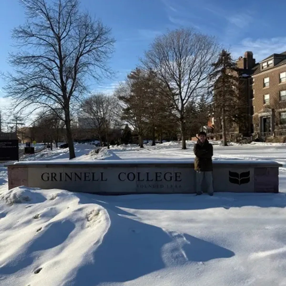From Greek lyceum to studying across the globe: Damianos’s full-ride to Grinnell College