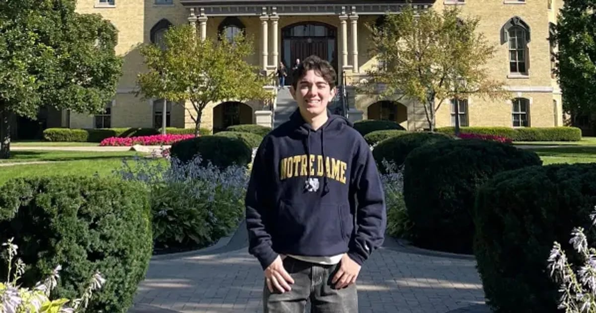 How My "tripod" of family, faith, and voice Led Me to the University of Notre Dame