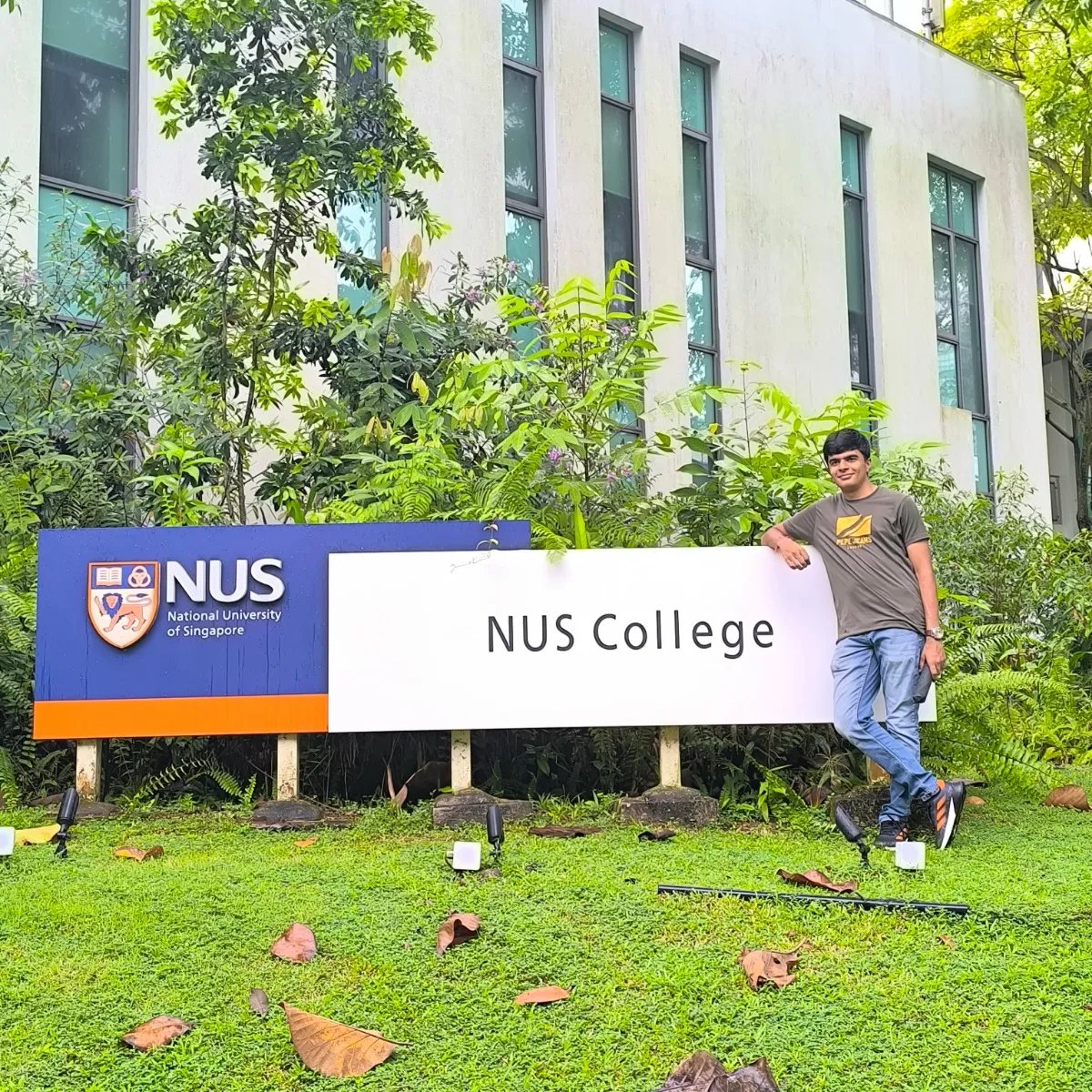 My Journey to the Number One Singapore University as an International Student from India