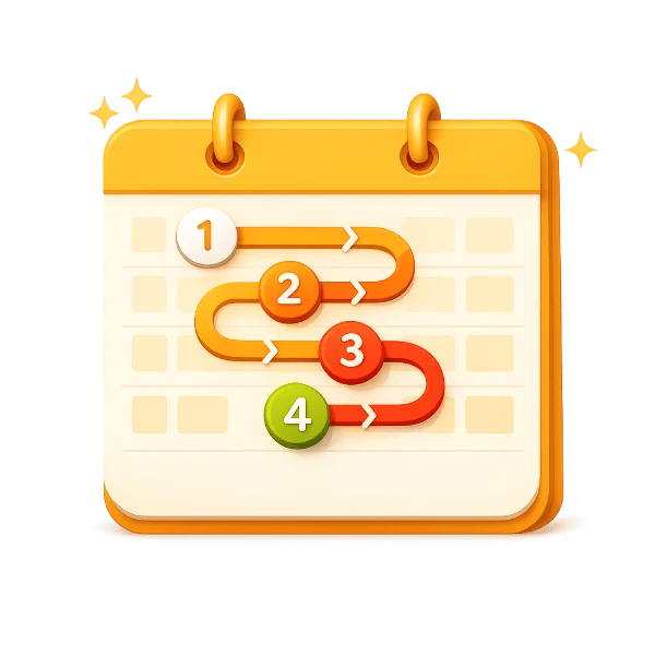 1-year U.S. college application timeline for international students