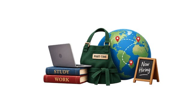 Os 5 Países Onde Estudantes Internacionais Podem Trabalhar Mais