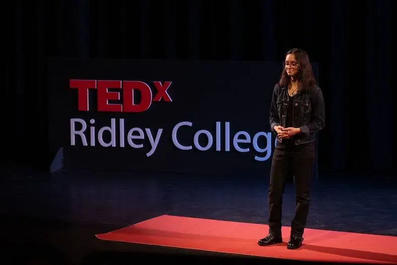Фото со второго моего выступления на TEDx