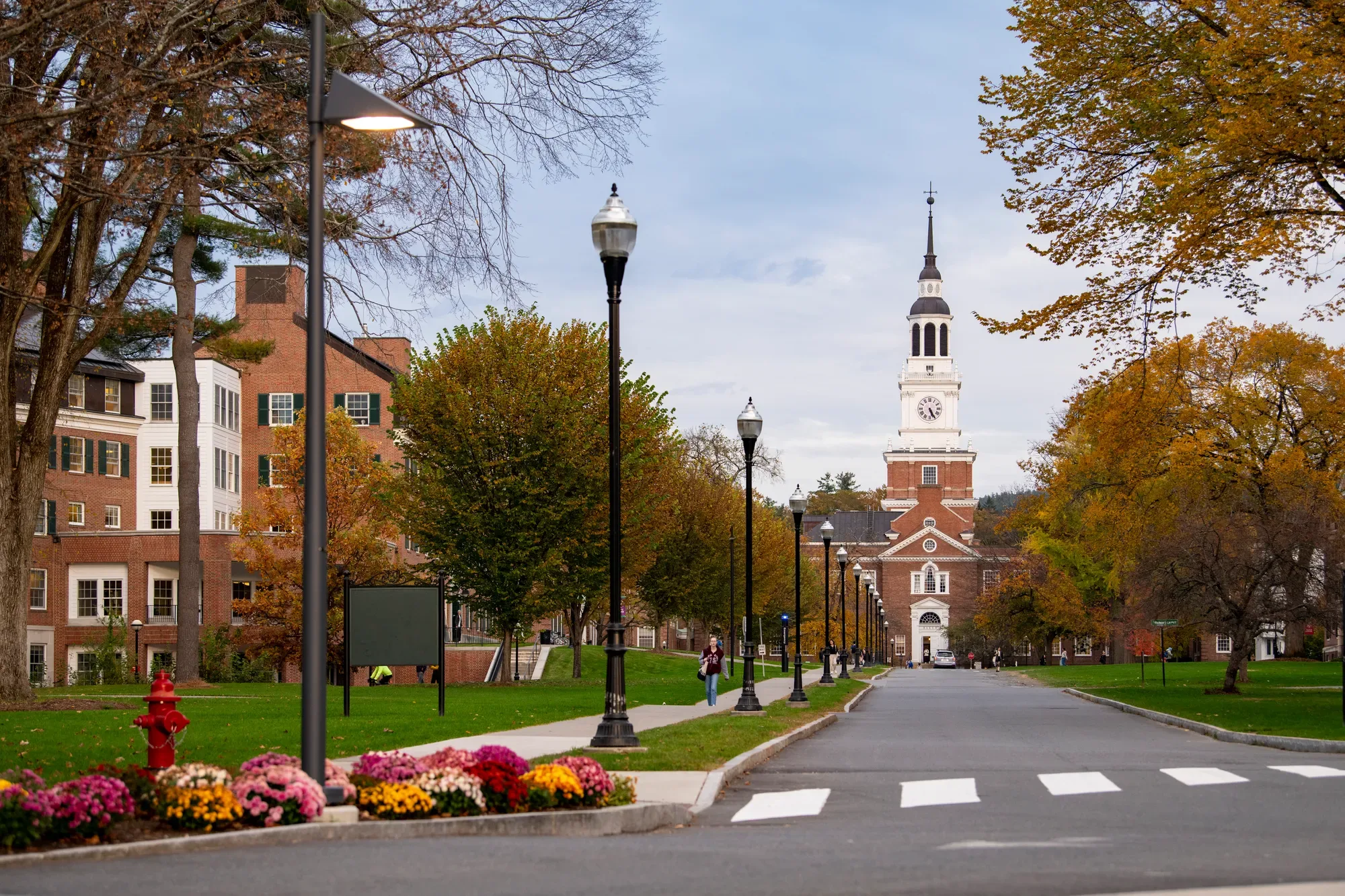 Dartmouth College em Hanover, New Hampshire.