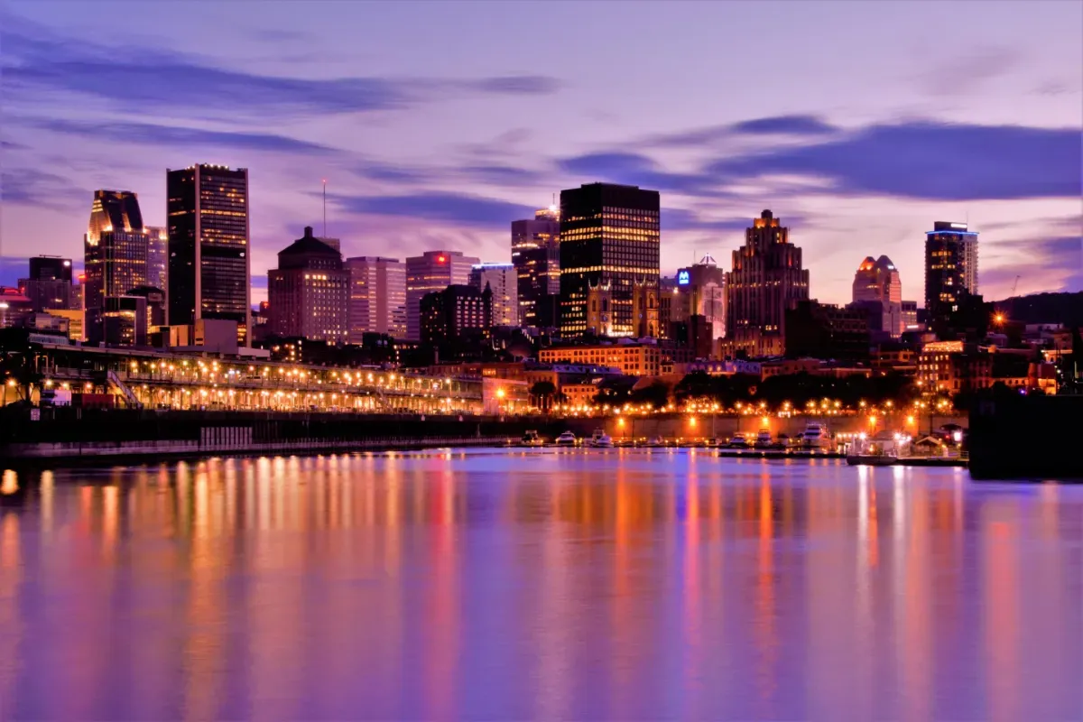 A cidade de Montreal, no Canadá