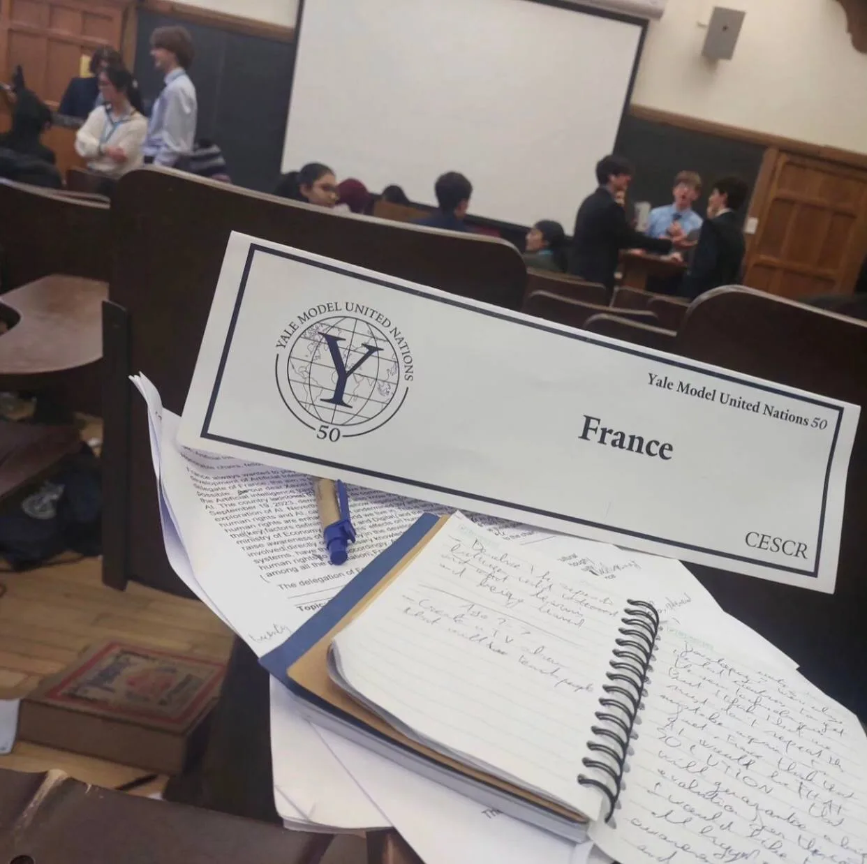 نموذج الأمم المتحدة في Yale