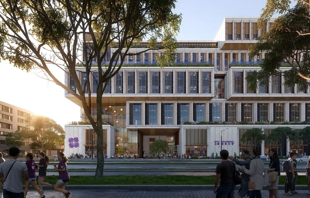 Новый кампус NYU Shanghai